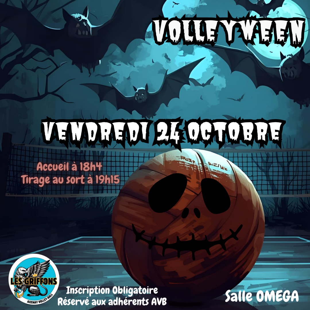 Volleyween 2025 pour nos griffons !