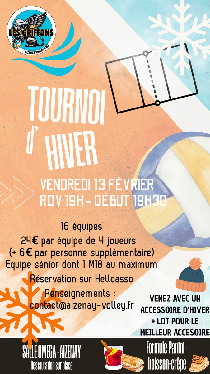 1er Tournoi d'hiver des Griffons
