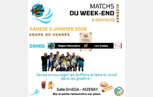 Match Coupe de Vendée le 03 janvier 2026
