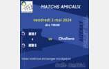 Matchs amicaux M18 à domicile vendredi 3 mai 2024