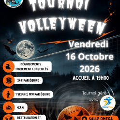 Tournoi Volleyween du vendredi 16/10